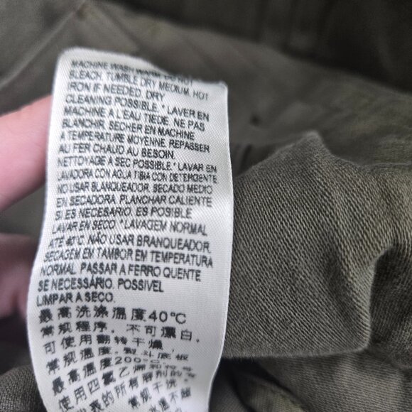 Levi's Made and Crafted Olive Green 100% Cotton Made in Turkey Utility Jacket 1 - Picture 13 of 14